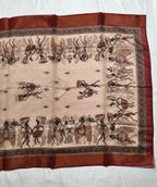 Kabil chanderi butti degital neck