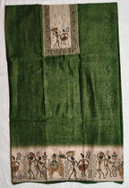 Kabil chanderi butti degital neck