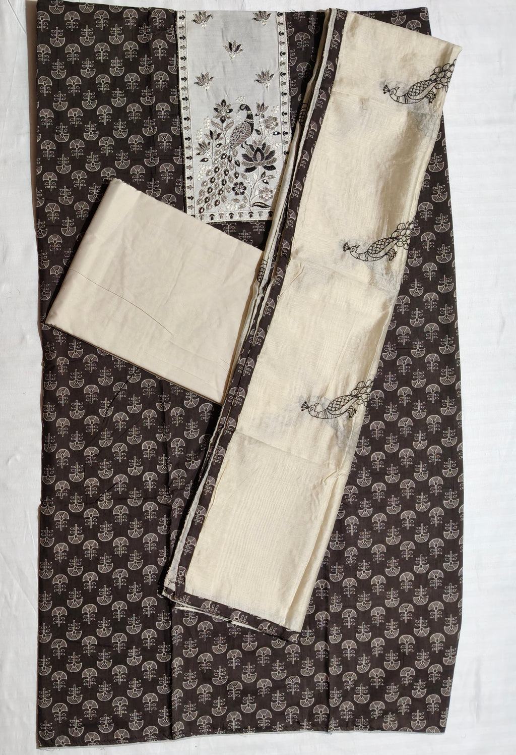 Darshali cotton printed fancy neck