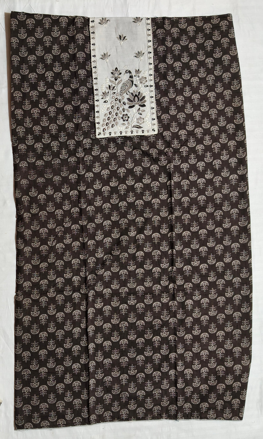 Darshali cotton printed fancy neck
