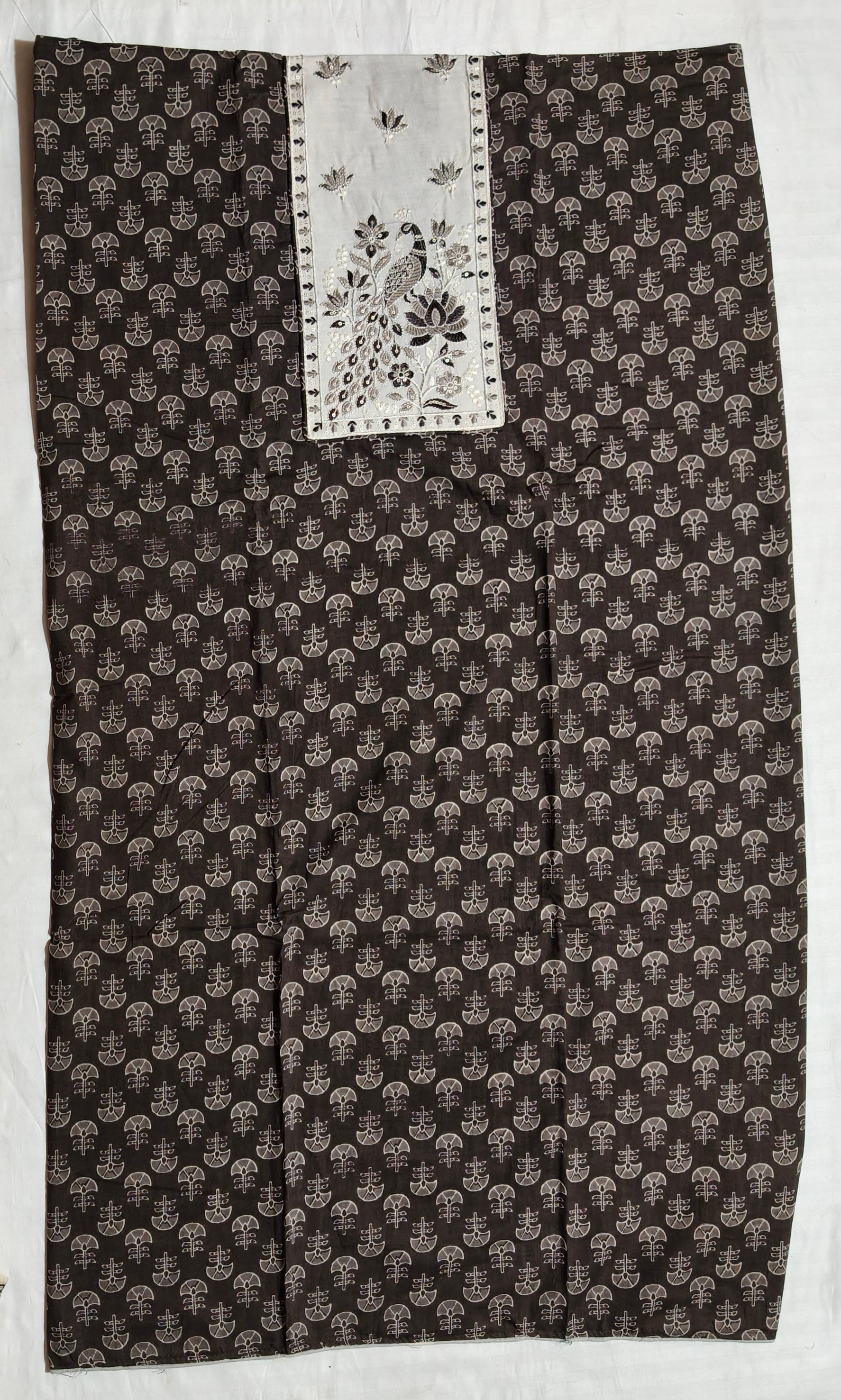 Darshali cotton printed fancy neck