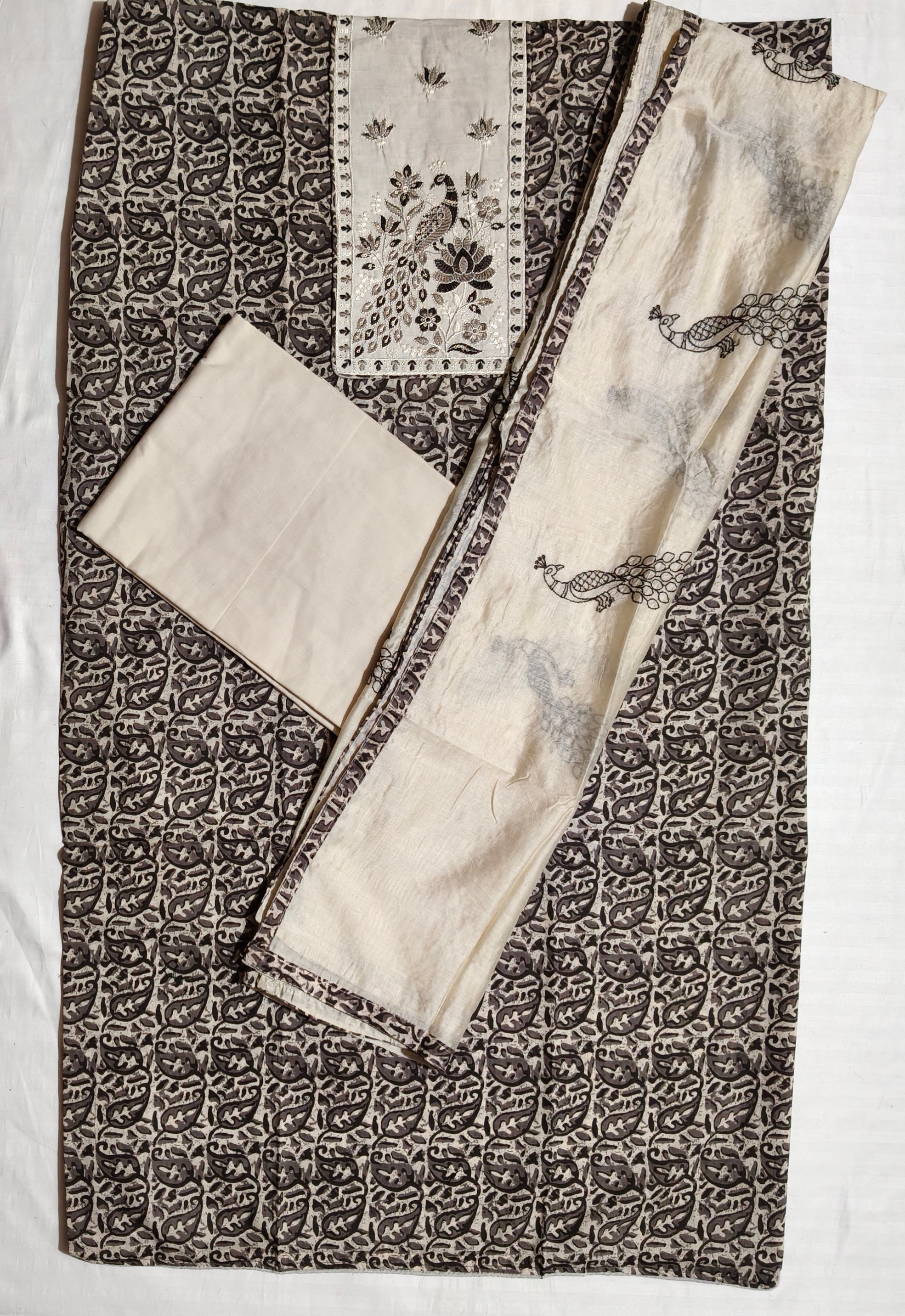 Darshali cotton printed fancy neck