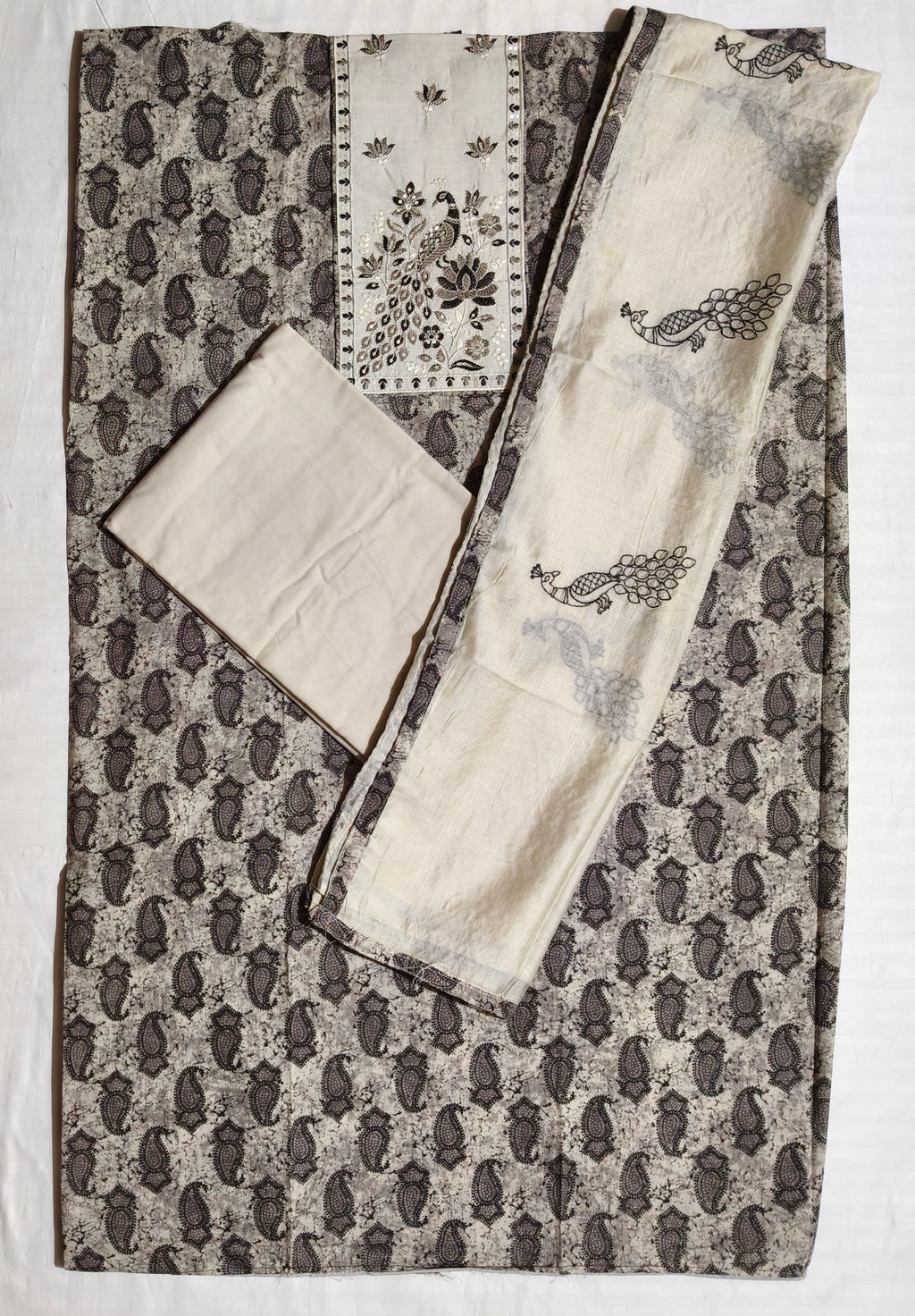 Darshali cotton printed fancy neck
