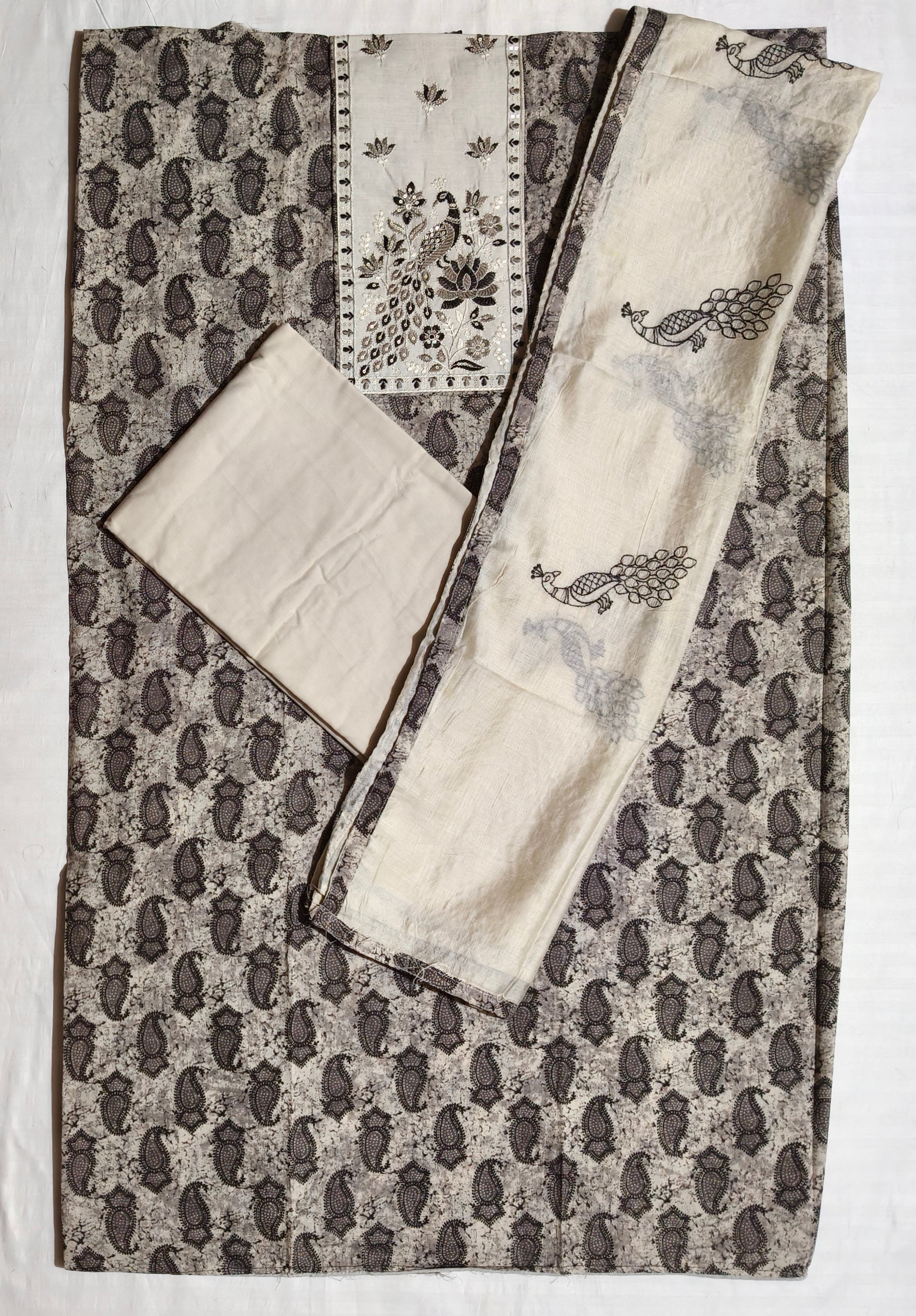 Darshali cotton printed fancy neck