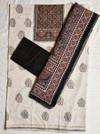 Noor-e-Ajrakh Dress Material