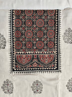 Noor-e-Ajrakh Dress Material