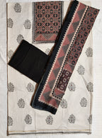 Noor-e-Ajrakh Dress Material