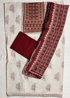 Noor-e-Ajrakh Dress Material
