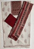 Noor-e-Ajrakh Dress Material