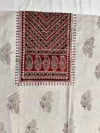 Noor-e-Ajrakh Dress Material