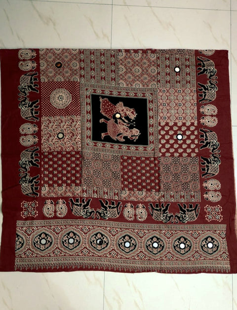 Ajrakh Raas Dupatta