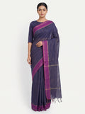 Khadi Strip Blue