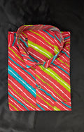 Red Leheriya Shirt