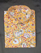 Marigold Floral Vine Shirt
