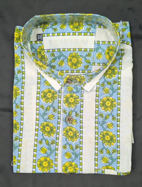 Floral Strip Shirt