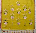 Sonali Floral Hand Painted Saree
