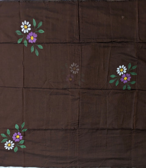 Pushpamukhi Hand Painted Saree