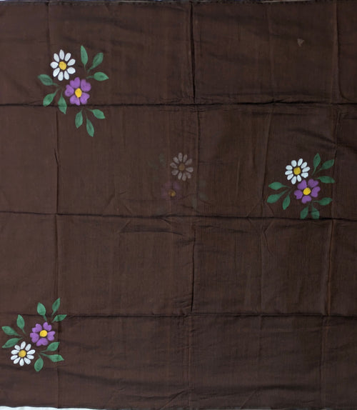 Pushpamukhi Hand Painted Saree