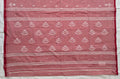 Jamdani Cotton Red and White Saree