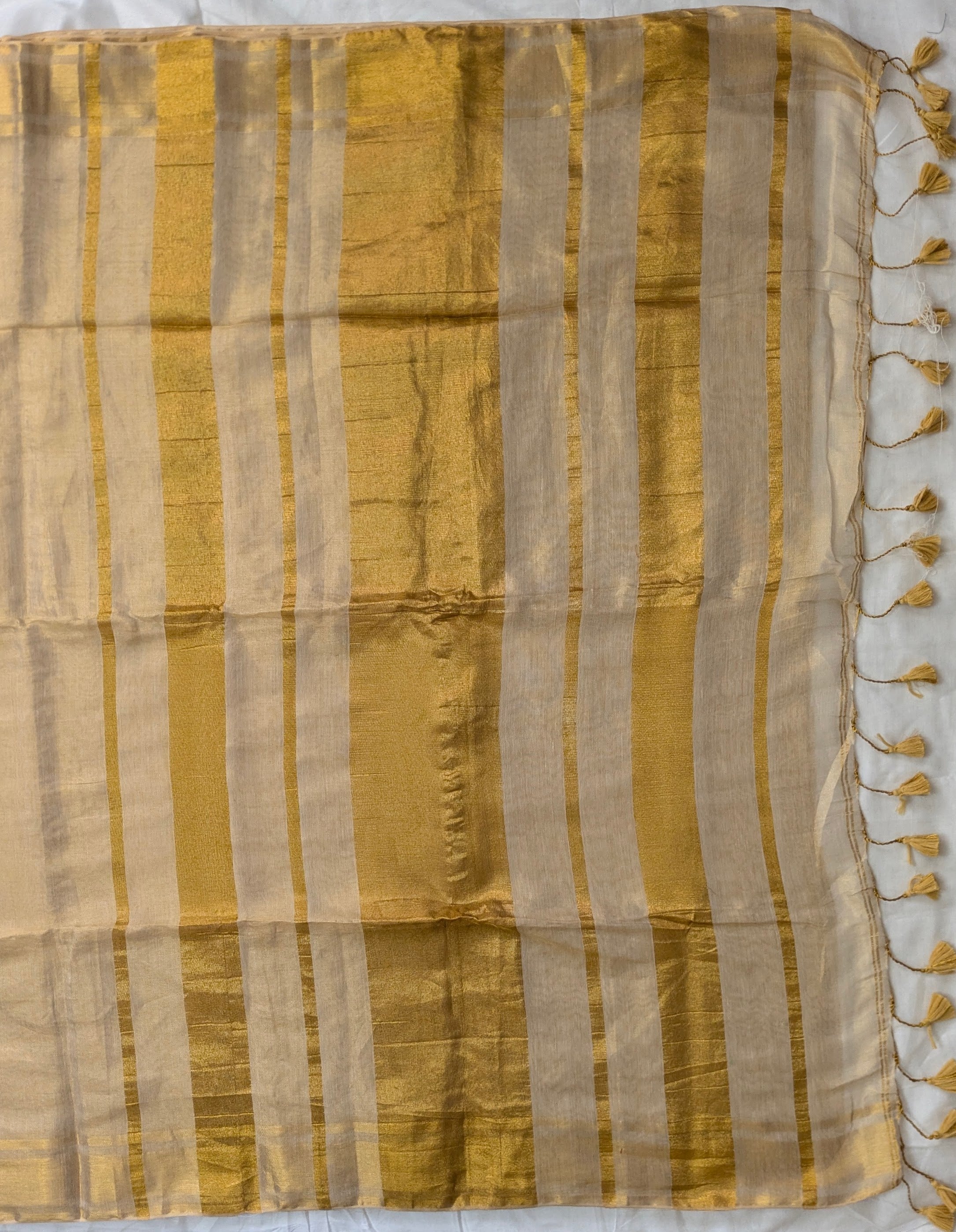 Onam Special Mul Tissue Saree
