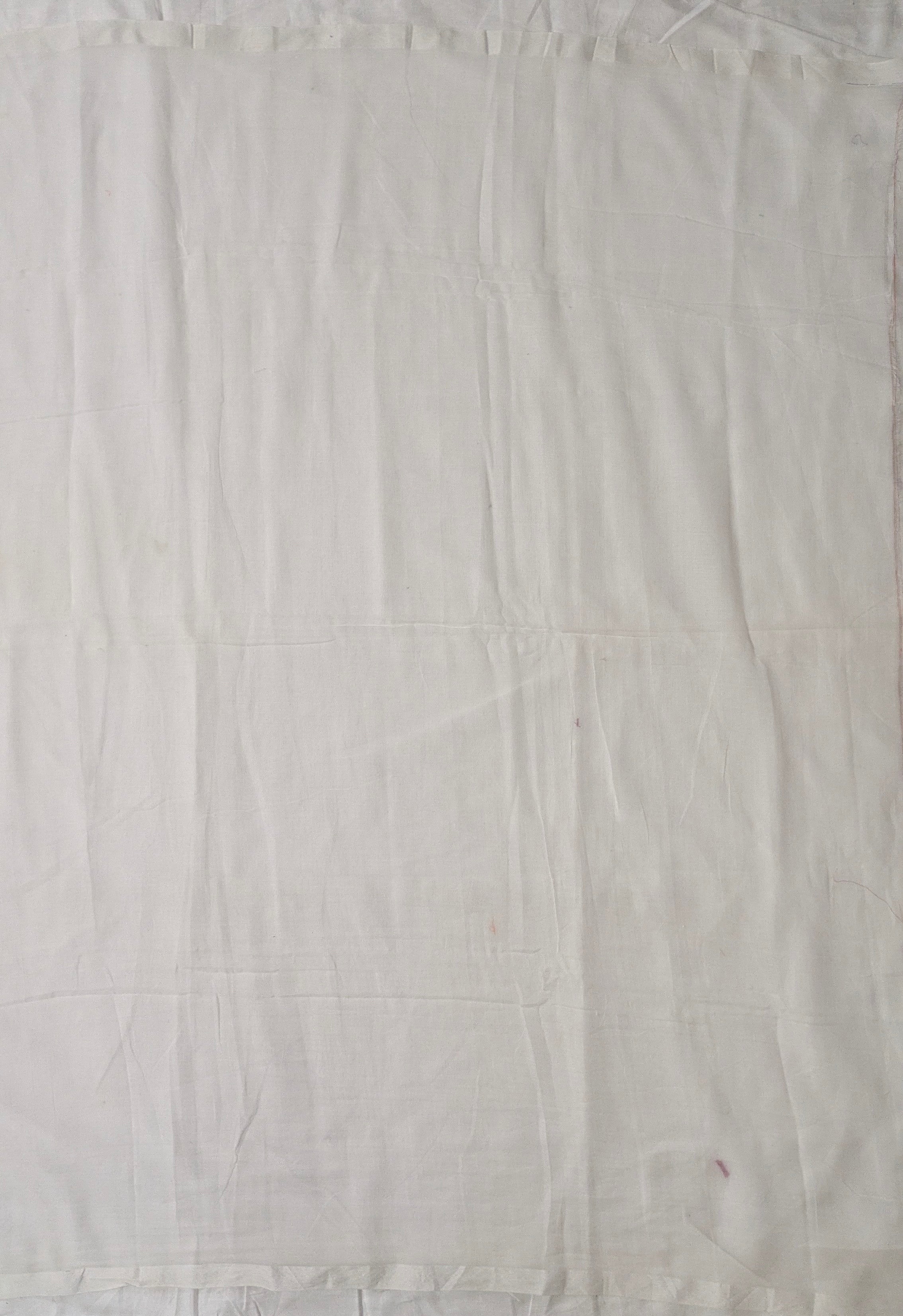 Onam Special Mul Cotton Hand Painted Saree