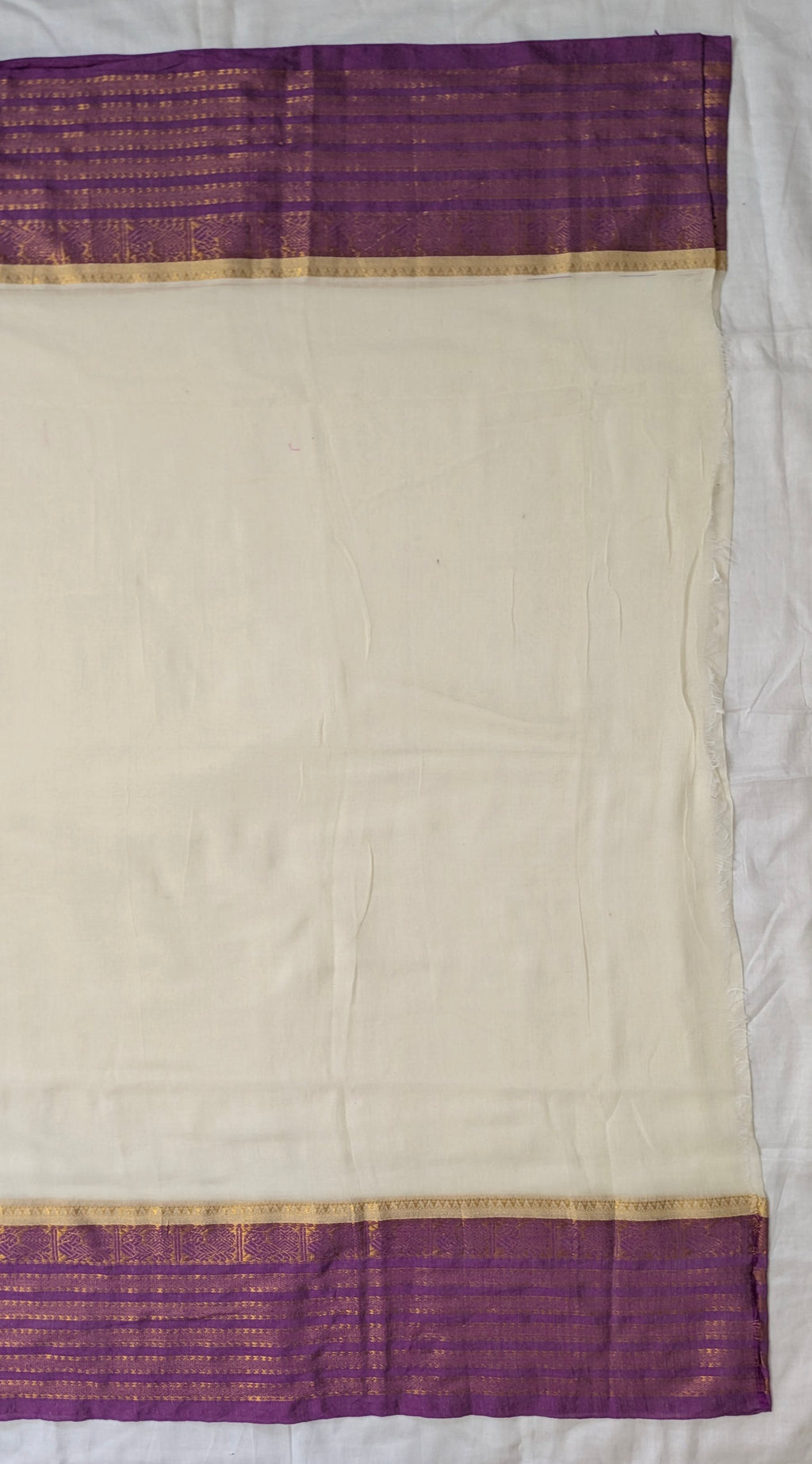 Onam Mul  Cotton Nakul Border Saree