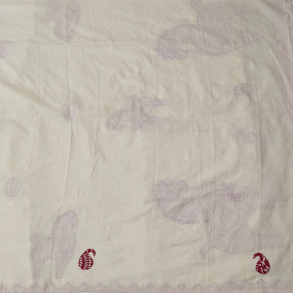 Onam Horse Applique Saree