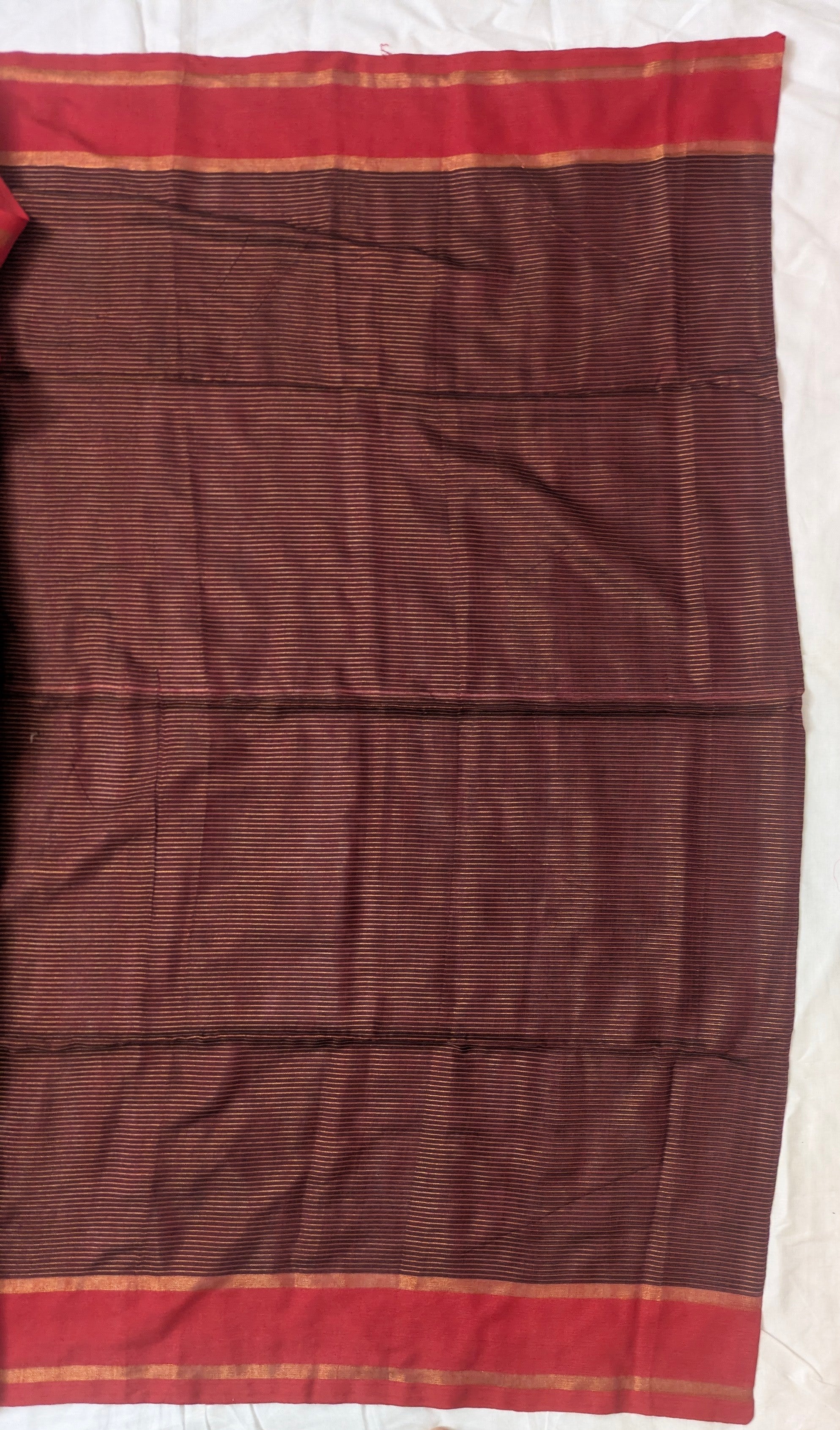 Khadi Stripe Saree