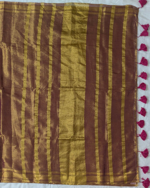 Linen Tissue Saree