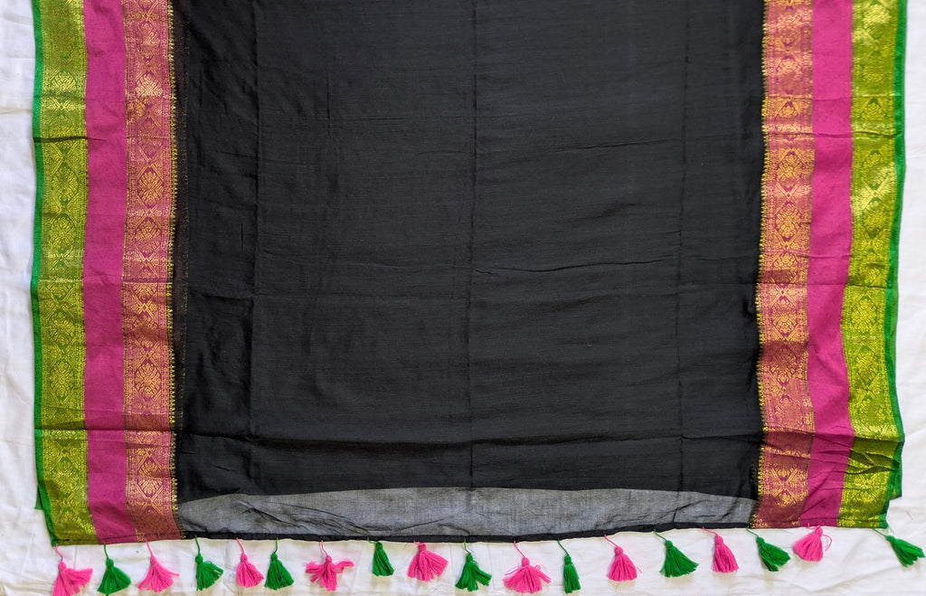 Mul Cotton Kanji Nakshai Saree