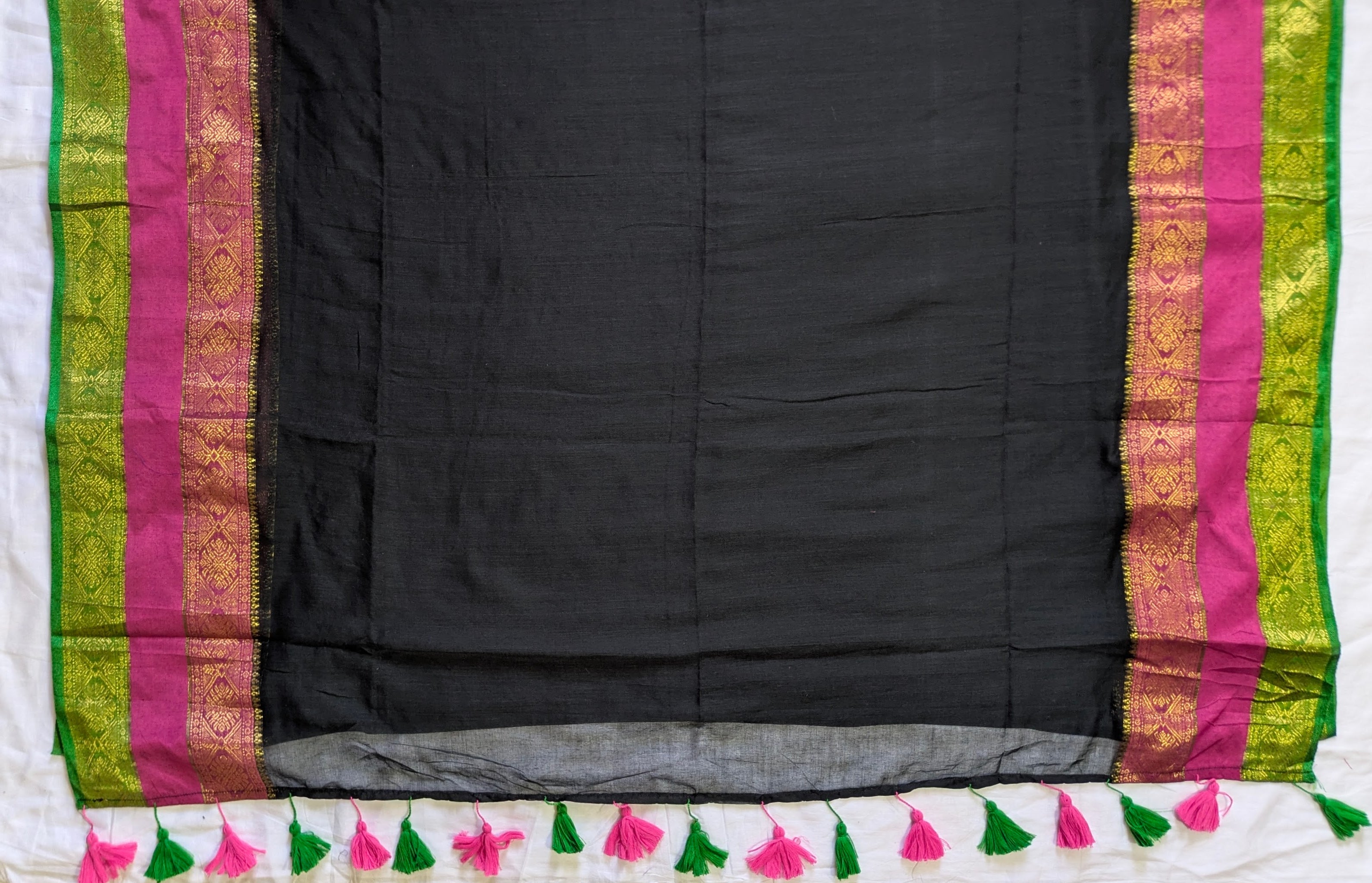 Mul Cotton Kanji Nakshai Saree