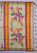Rong Bahar Linen Saree