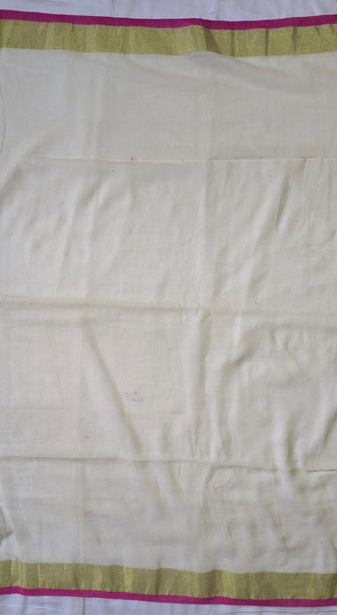 Rong Bahar Linen Saree