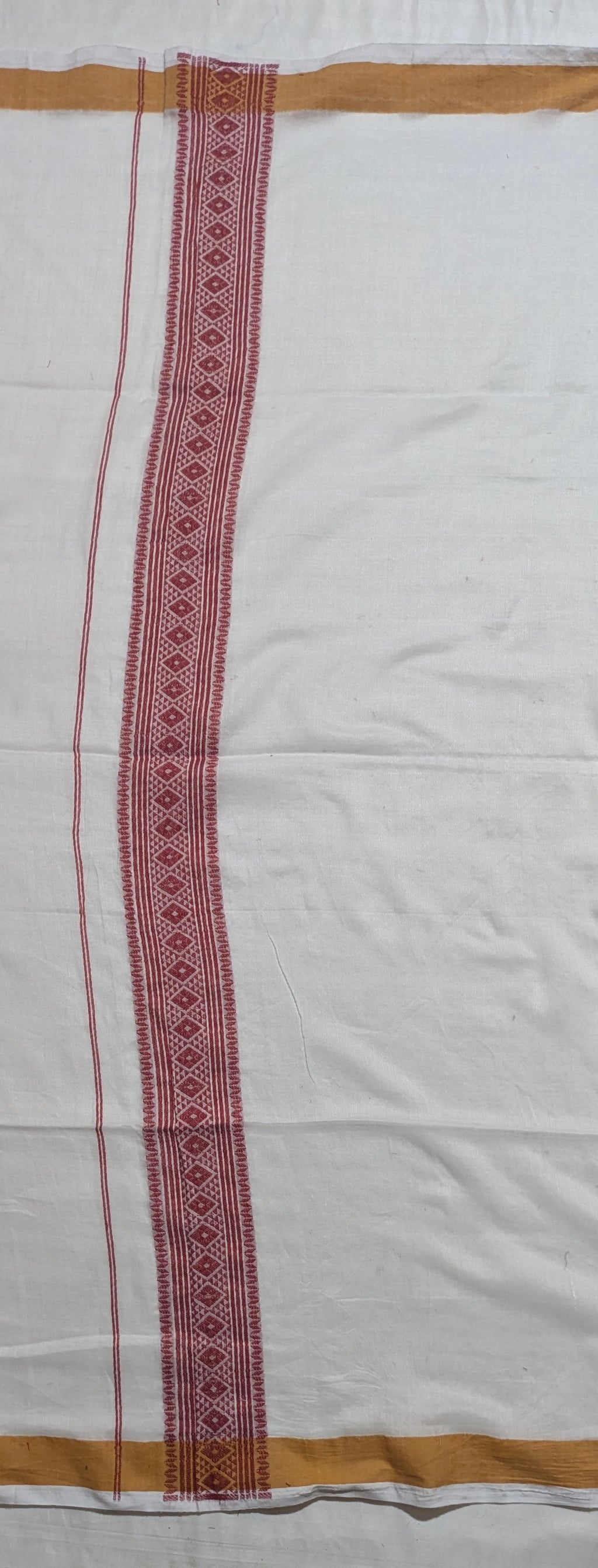 Cotton Jamdhani Tassel Saree