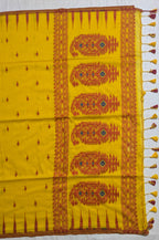 Holud Rekha Jamdani Saree