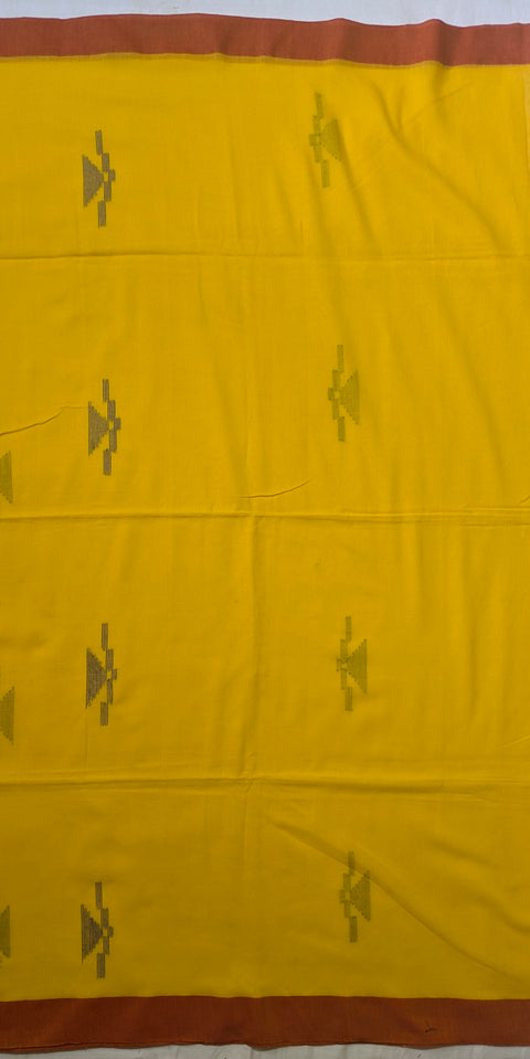 Holud Roddur Jamdani Saree