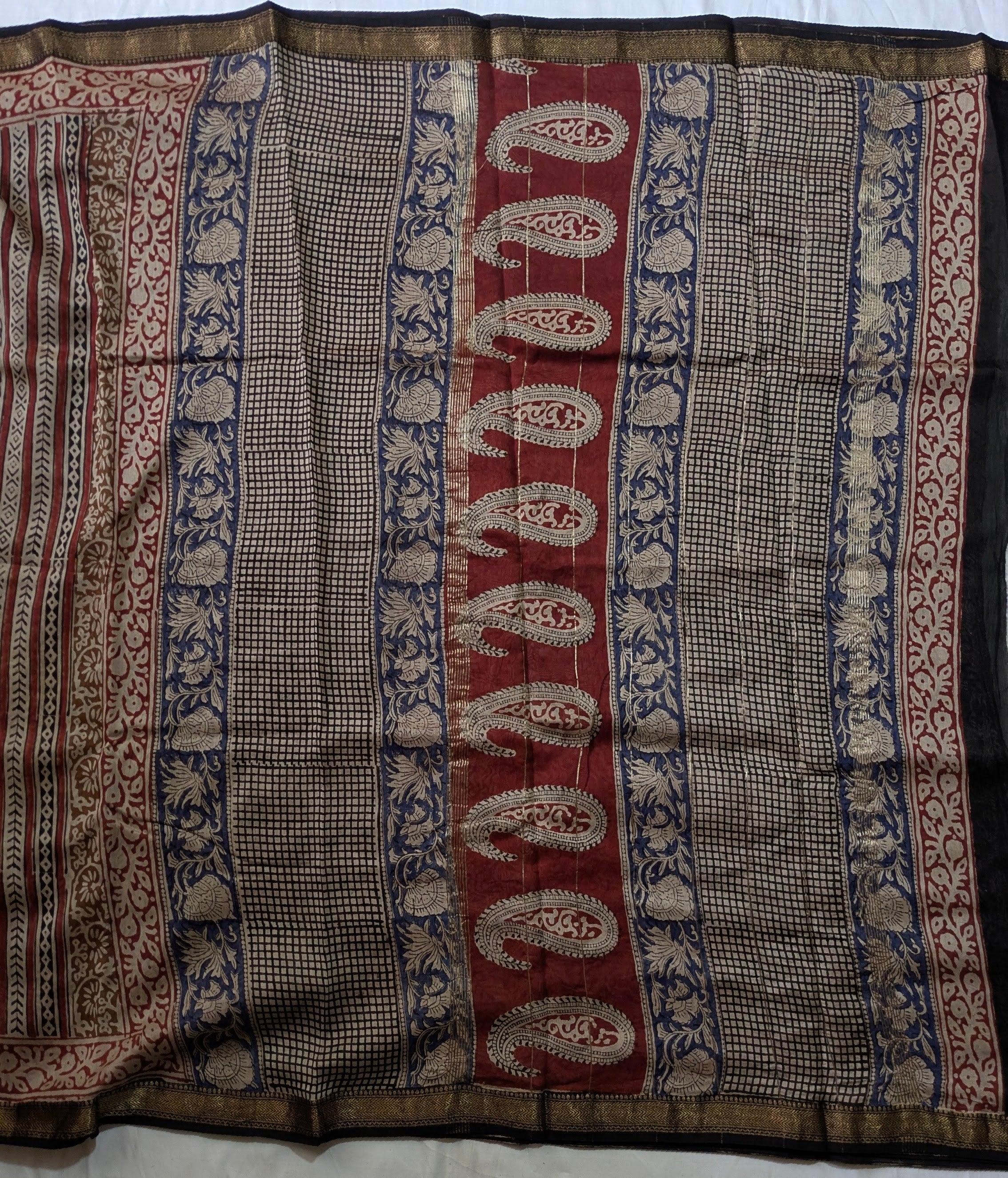 Maheshwari Cotton Saree