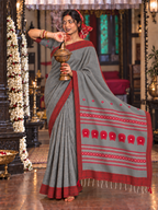 Alta Khadi Saree
