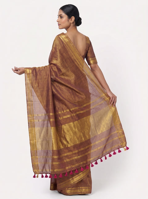 Linen Tissue Saree