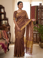 Linen Tissue Saree