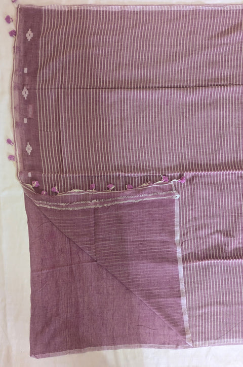 Gulabi Shaam Mul Cotton Saree