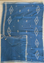 Neel Aangan Mul Saree