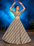Bandani Chania Choli Under 2000 model shot