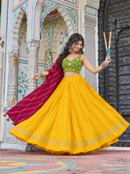 Bijli Ki Rani Navratri chania choli model view