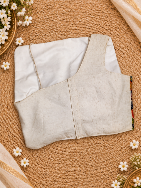 Embroidered blouse back