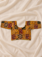 Ajrak yellow Chaniya Choli