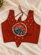 Mehfil Orange Traditional Chaniya Choli