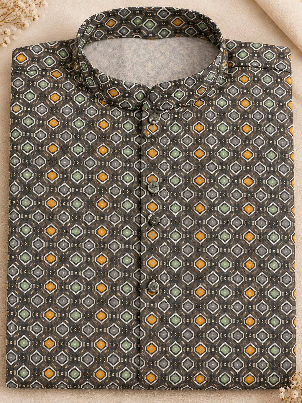 Chhota Baccha Jaan Ke kids festive kurta close-up