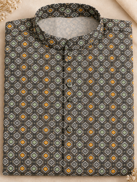 Chhota Baccha Jaan Ke kids festive kurta close-up
