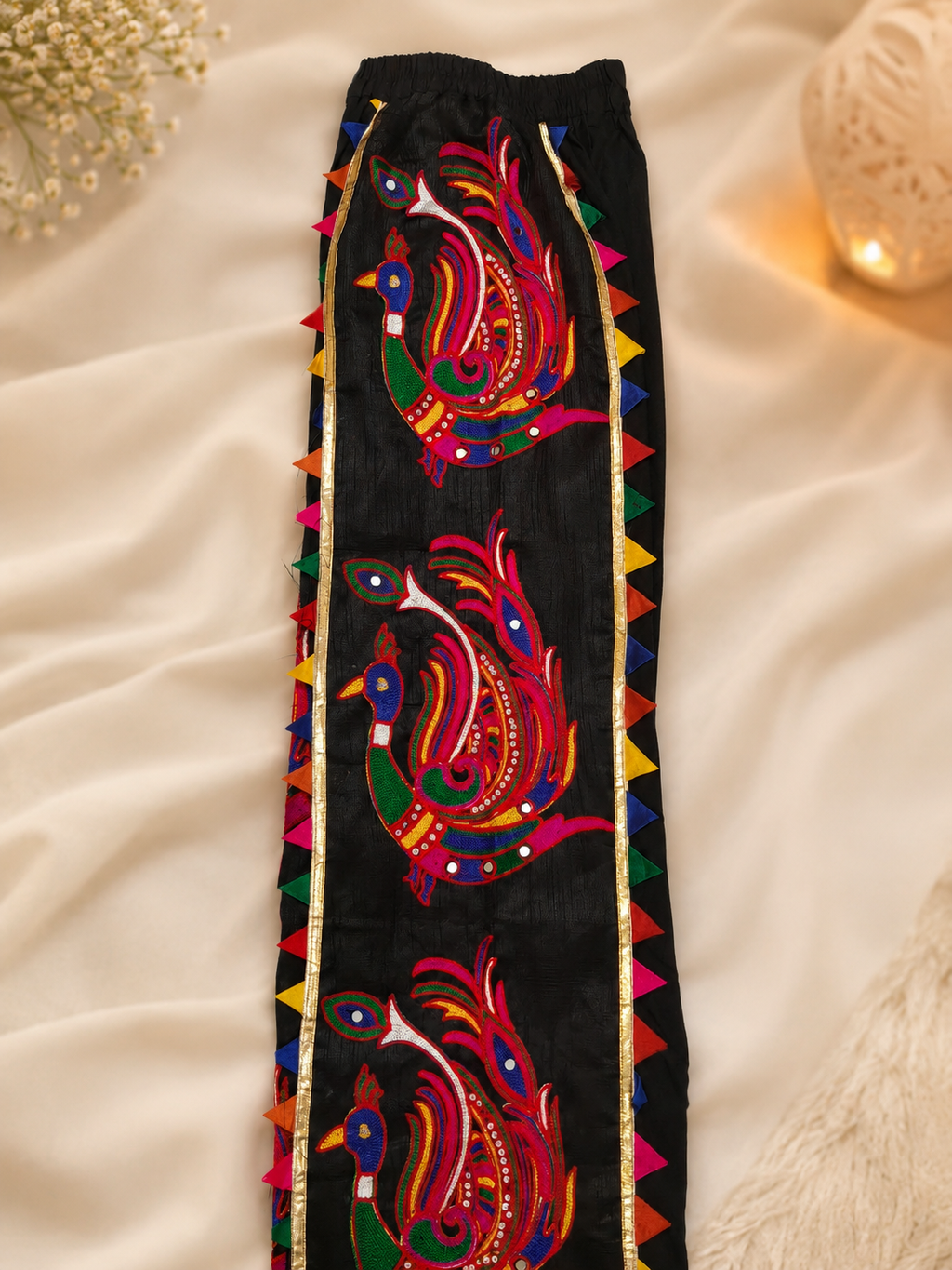 Navrang Mayuri Black Pant